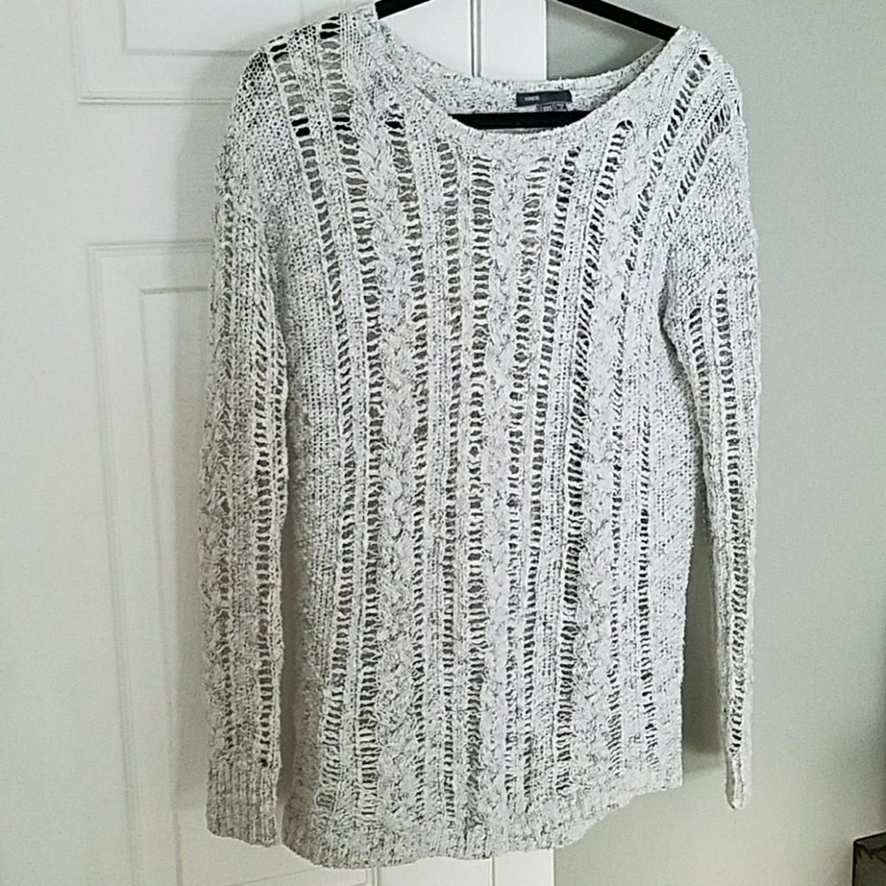 Vince Open Knit Sweater XXS